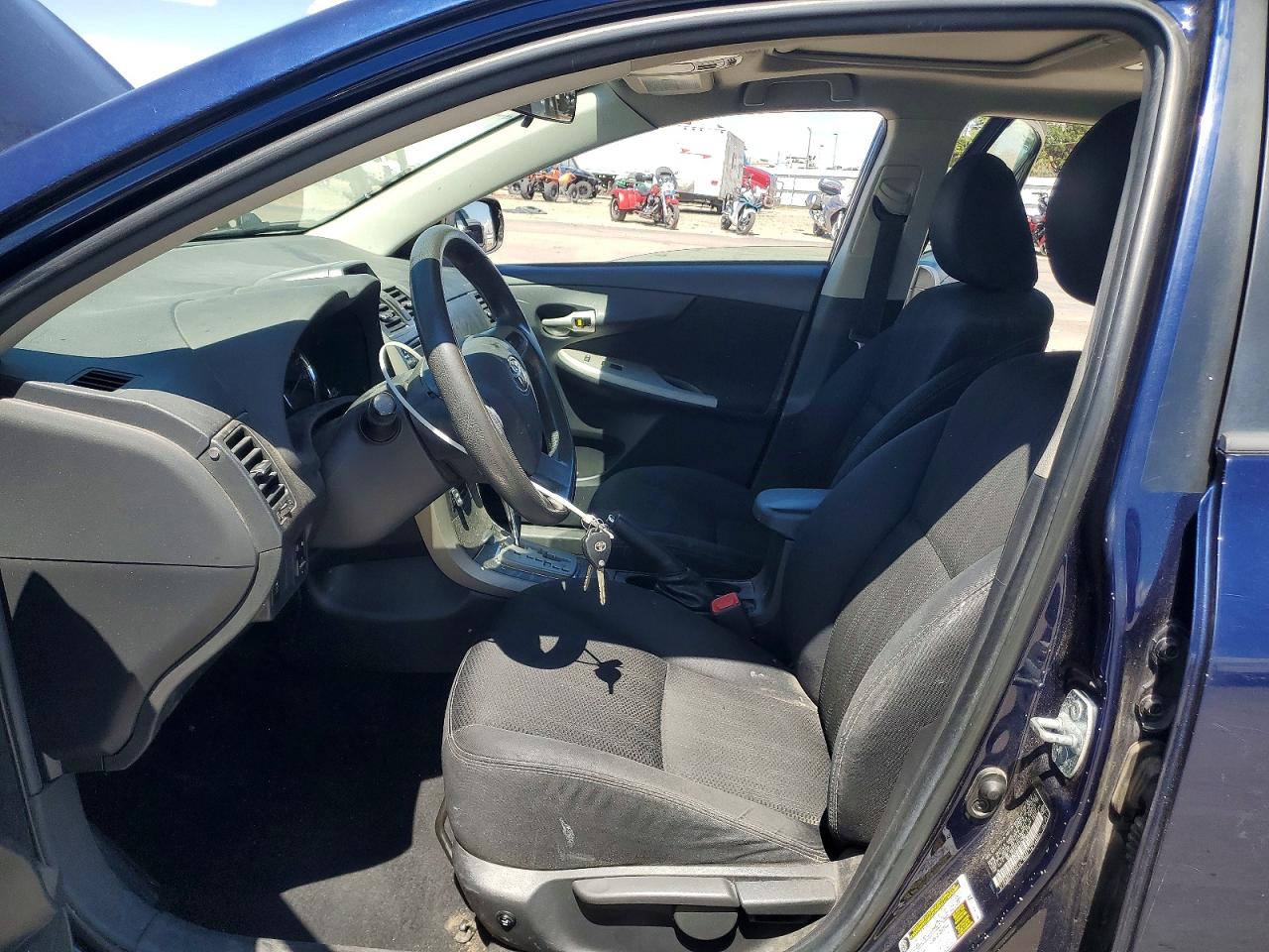 2012 Toyota Corolla S Blue vin: 2T1BU4EEXCC827278