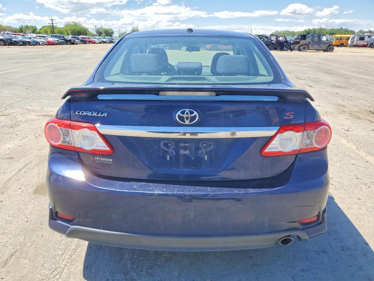 2012 Toyota Corolla S Blue vin: 2T1BU4EEXCC827278