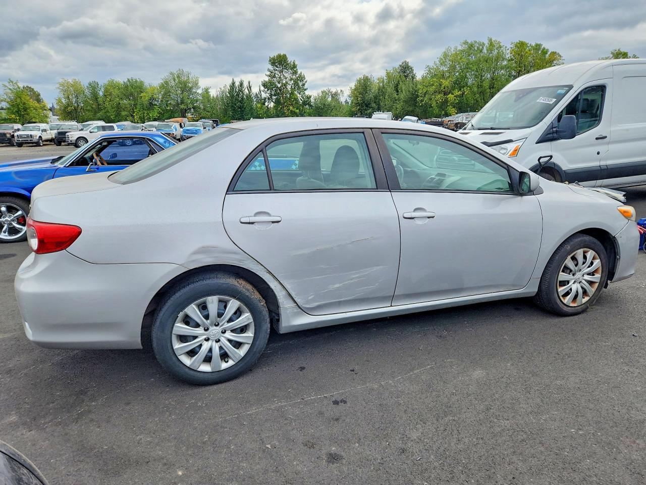 2012 Toyota Corolla Le Silver vin: 2T1BU4EEXCC831475