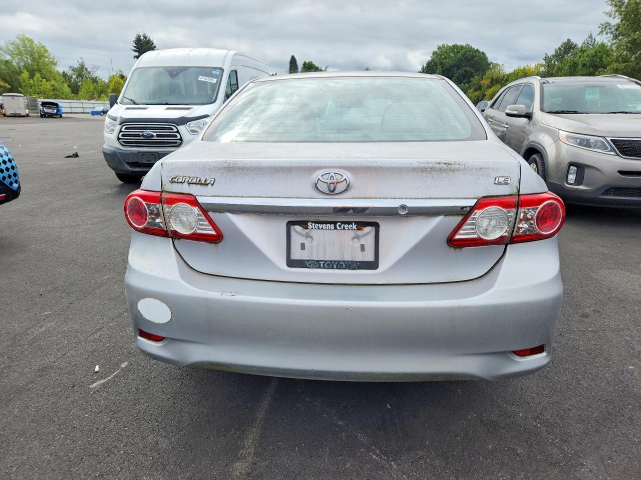 2012 Toyota Corolla Le Silver vin: 2T1BU4EEXCC831475