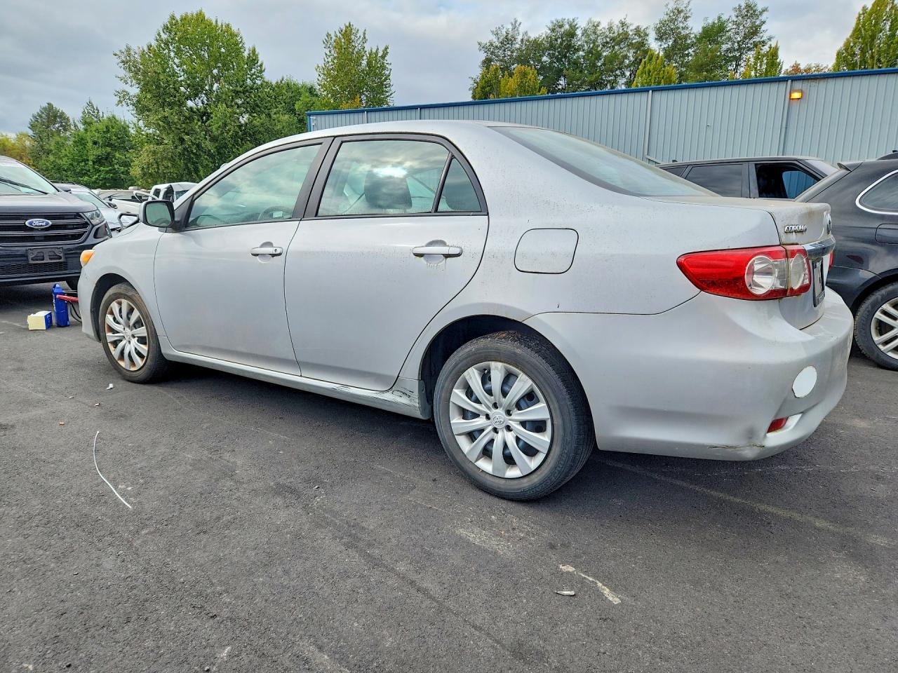 2012 Toyota Corolla Le Silver vin: 2T1BU4EEXCC831475
