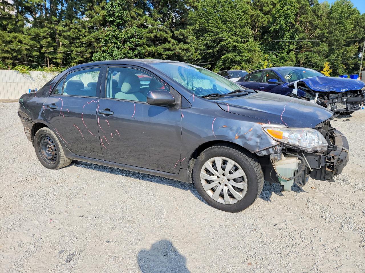 2012 Toyota Corolla Le Серый vin: 2T1BU4EEXCC852164
