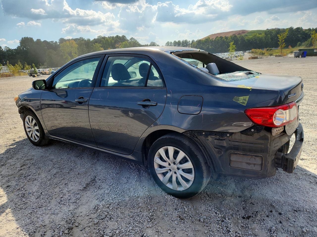 2012 Toyota Corolla Le Серый vin: 2T1BU4EEXCC852164