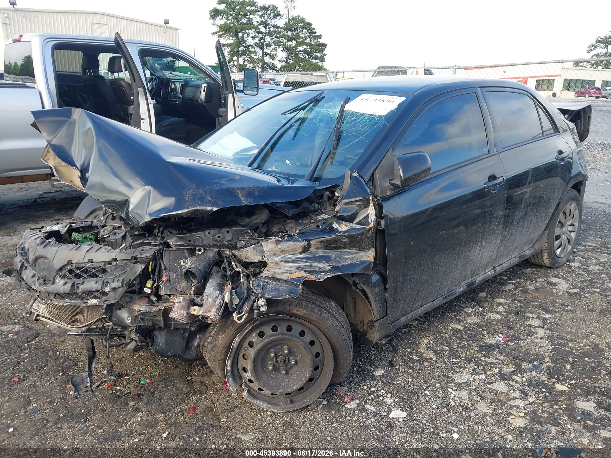 2012 Toyota Corolla Le Black vin: 2T1BU4EEXCC852228