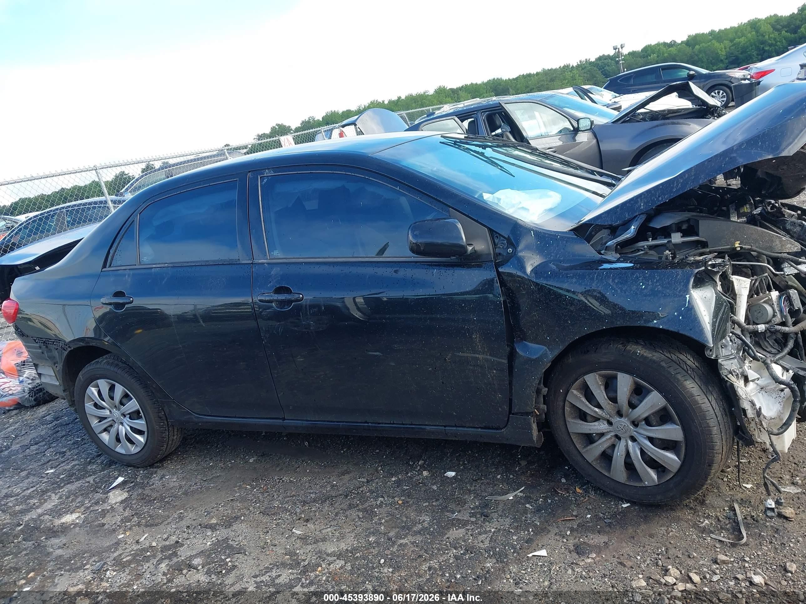 2012 Toyota Corolla Le Black vin: 2T1BU4EEXCC852228