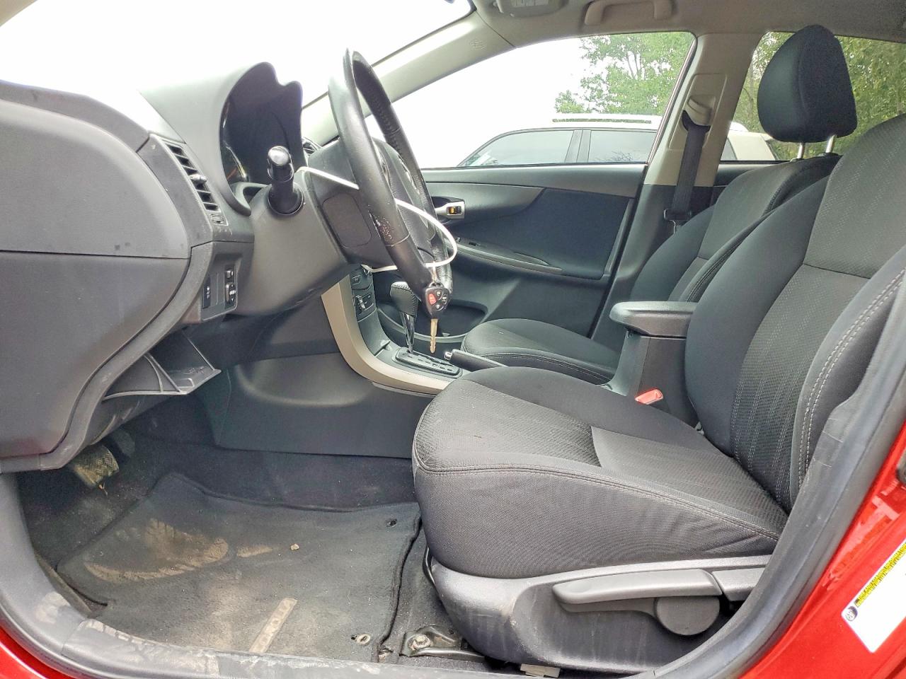 2012 Toyota Corolla L Red vin: 2T1BU4EEXCC861737