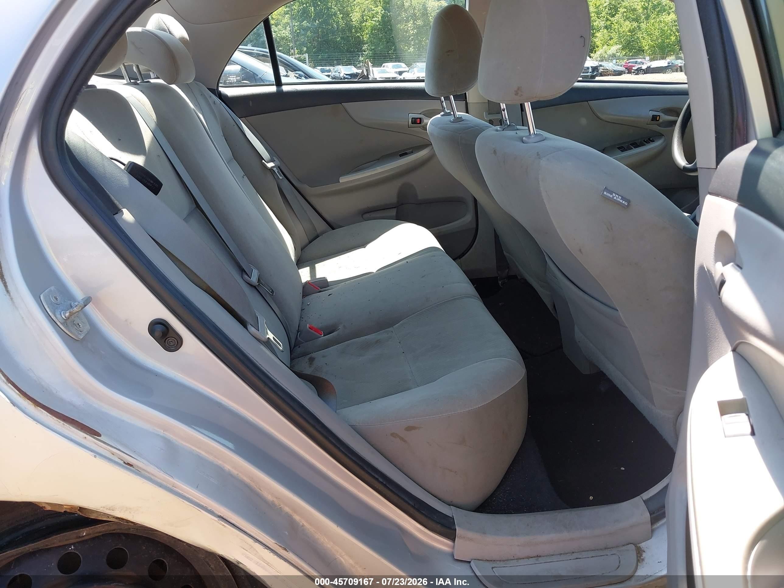 2012 Toyota Corolla Le Gray vin: 2T1BU4EEXCC861771