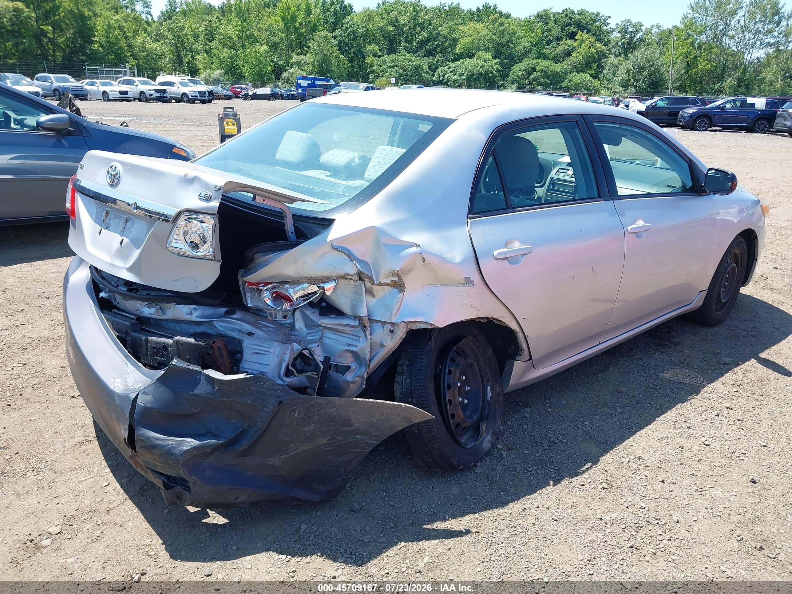 2012 Toyota Corolla Le Gray vin: 2T1BU4EEXCC861771