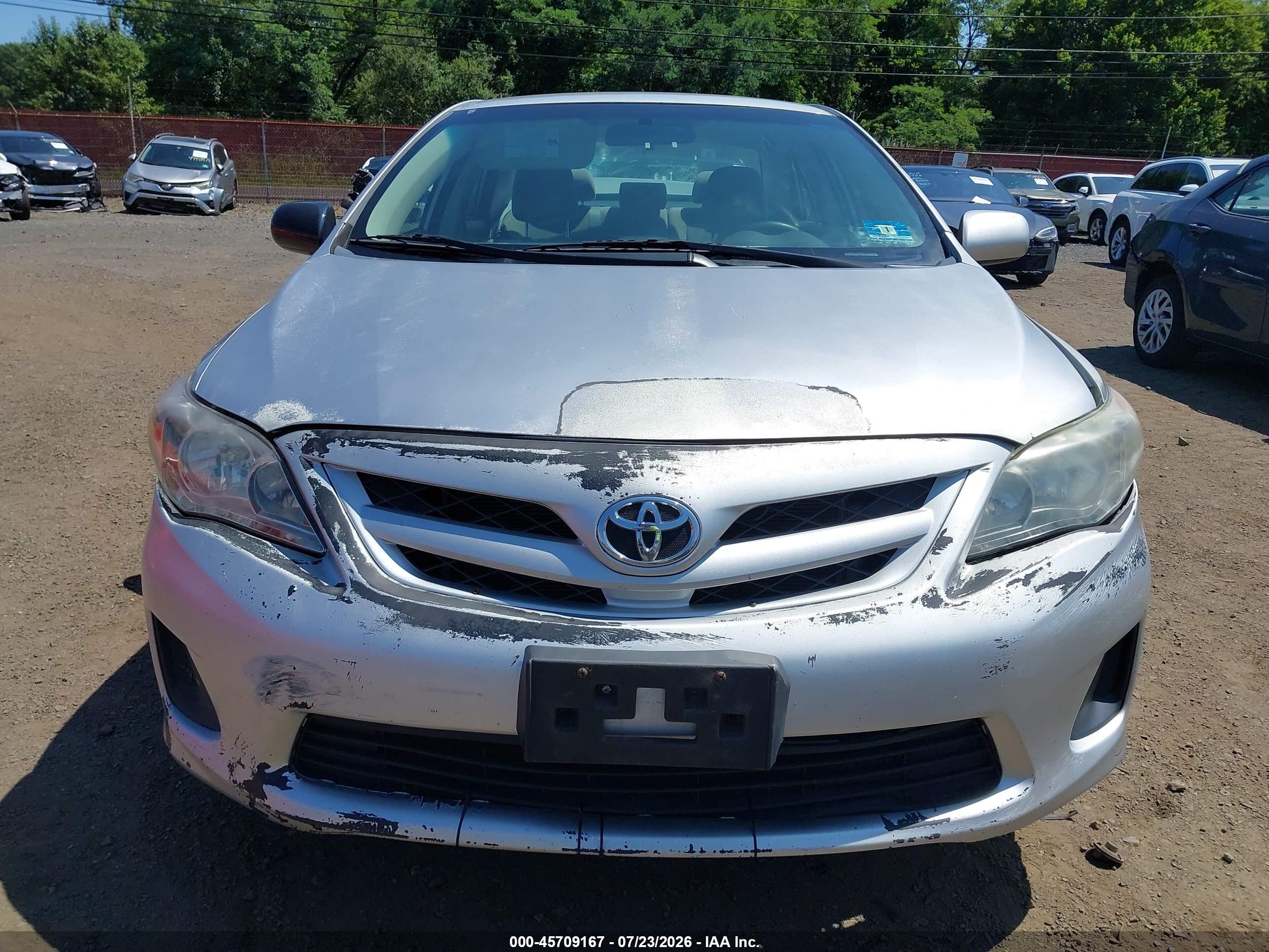 2012 Toyota Corolla Le Gray vin: 2T1BU4EEXCC861771