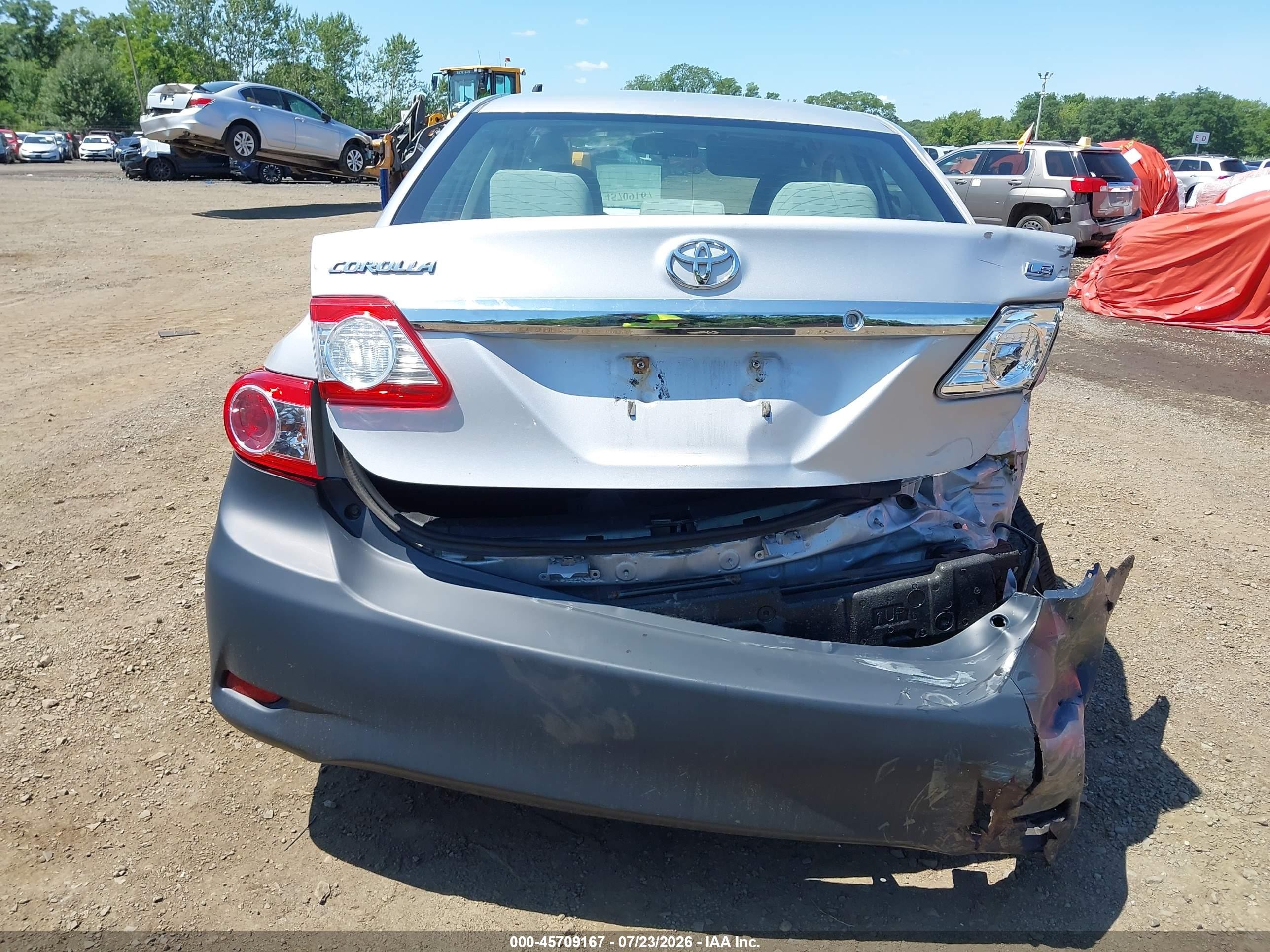 2012 Toyota Corolla Le Gray vin: 2T1BU4EEXCC861771