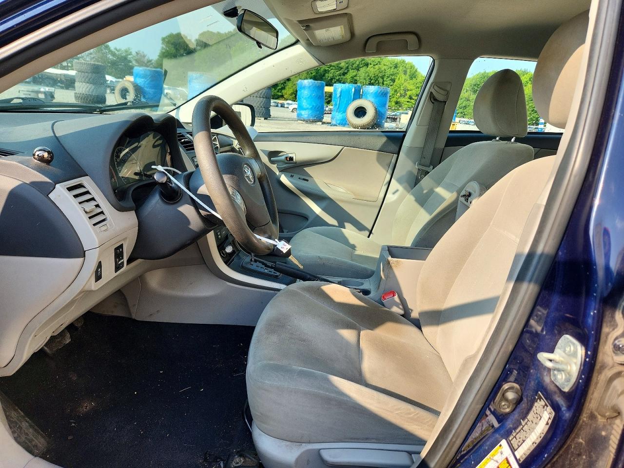 2012 Toyota Corolla L Blue vin: 2T1BU4EEXCC862743