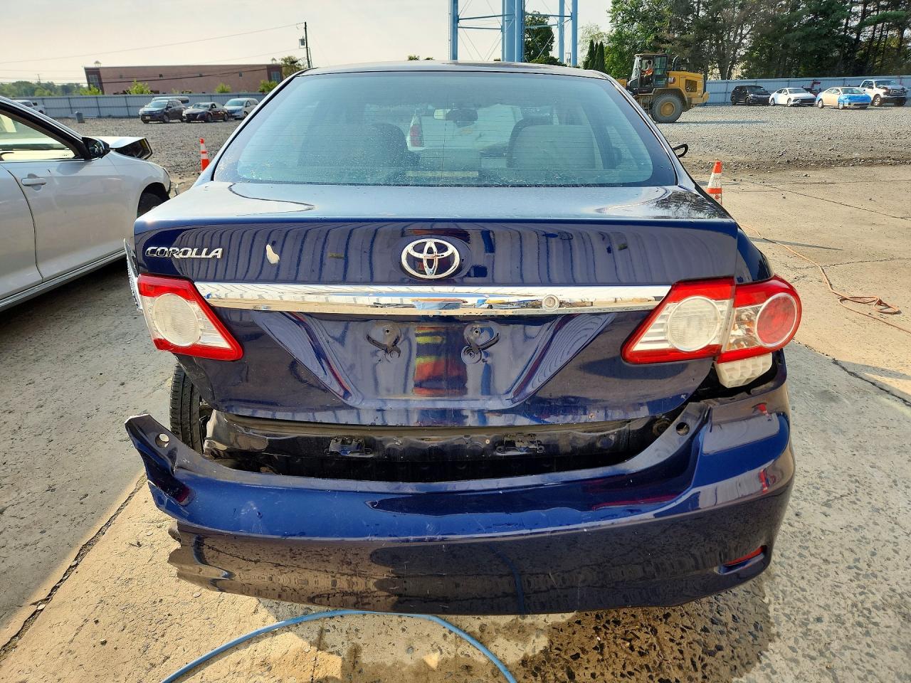 2012 Toyota Corolla L Blue vin: 2T1BU4EEXCC862743