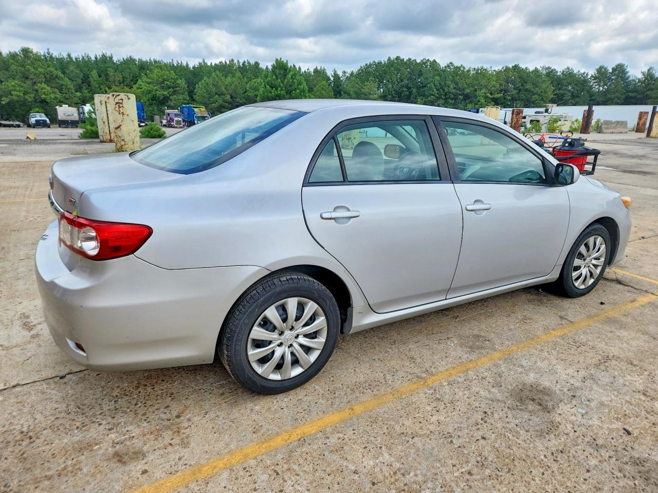 2012 Toyota Corolla Le Серебряный vin: 2T1BU4EEXCC869014