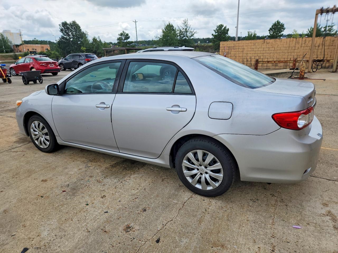 2012 Toyota Corolla Le Серебряный vin: 2T1BU4EEXCC869014