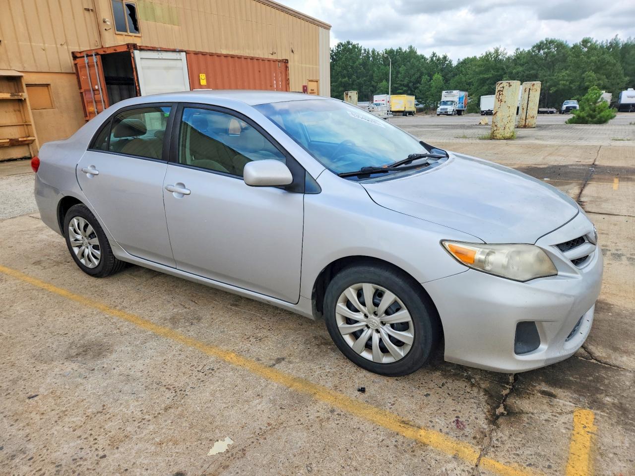 2012 Toyota Corolla Le Серебряный vin: 2T1BU4EEXCC869014