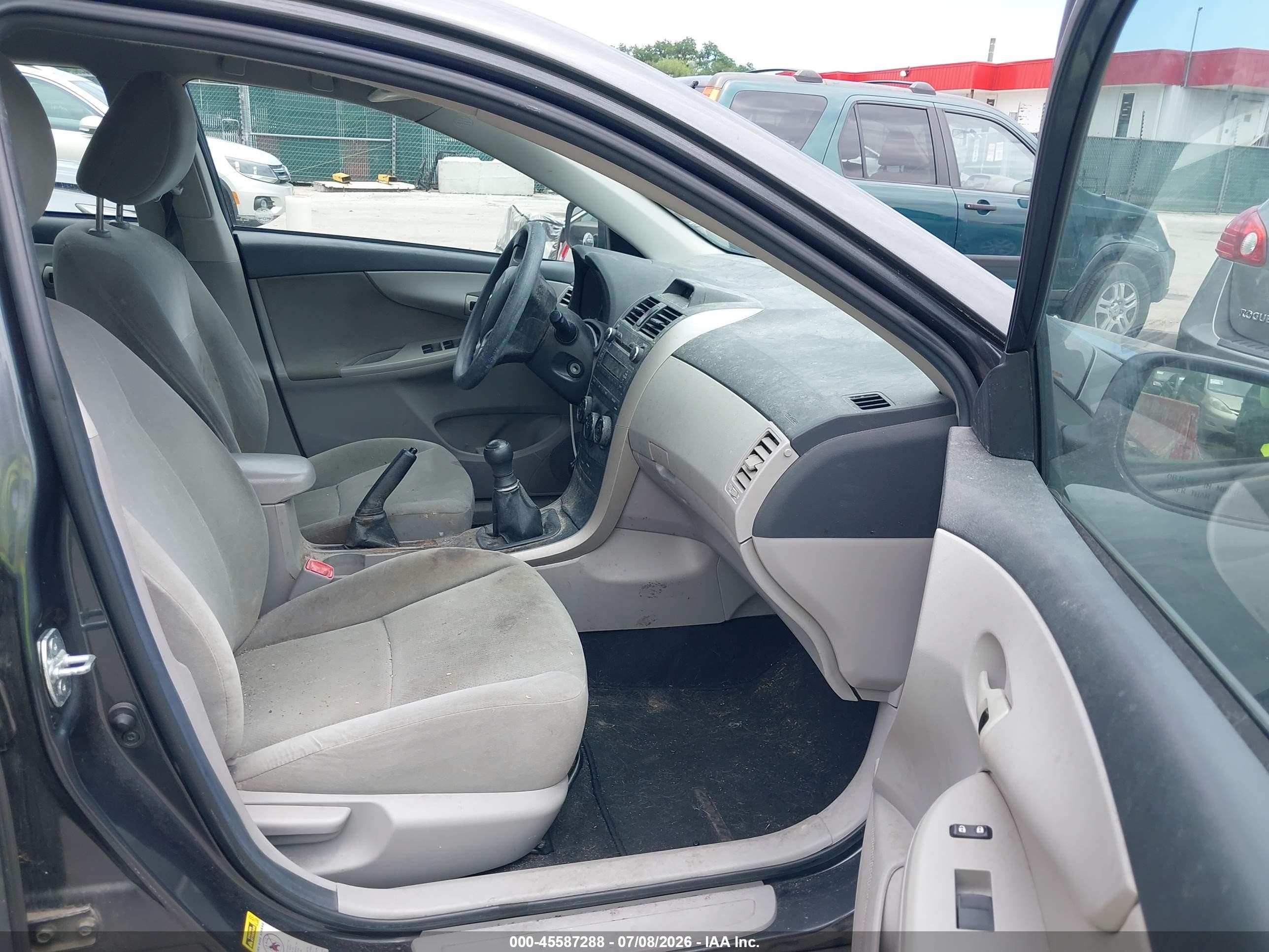 2012 Toyota Corolla L Gray vin: 2T1BU4EEXCC875878