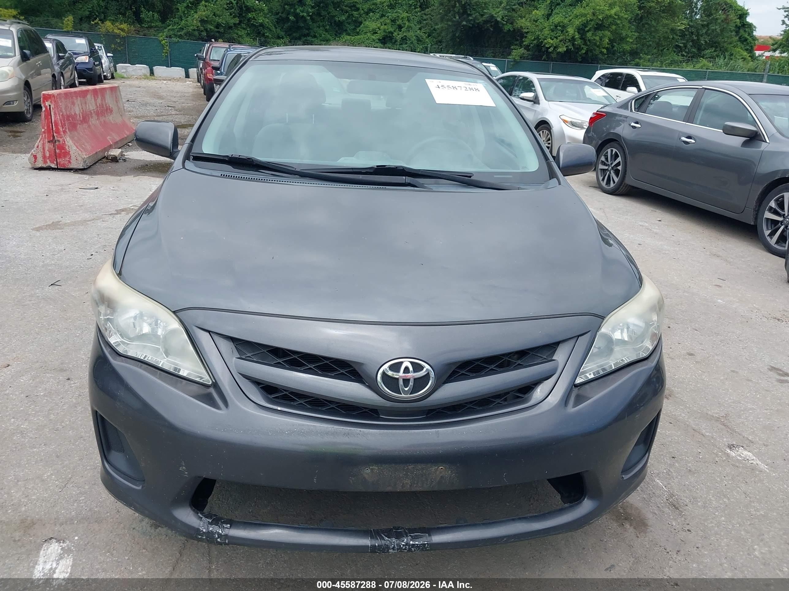 2012 Toyota Corolla L Gray vin: 2T1BU4EEXCC875878
