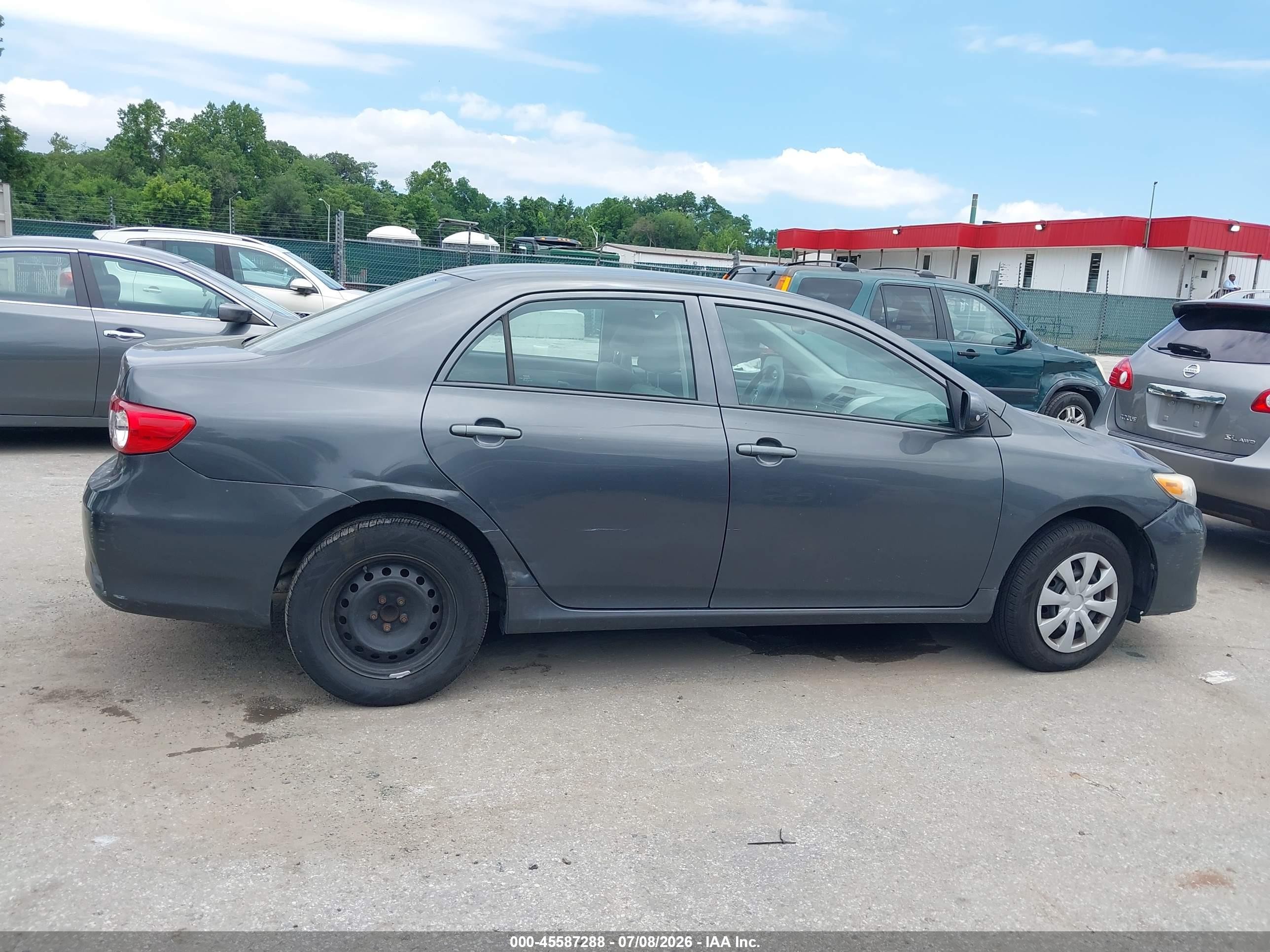 2012 Toyota Corolla L Gray vin: 2T1BU4EEXCC875878