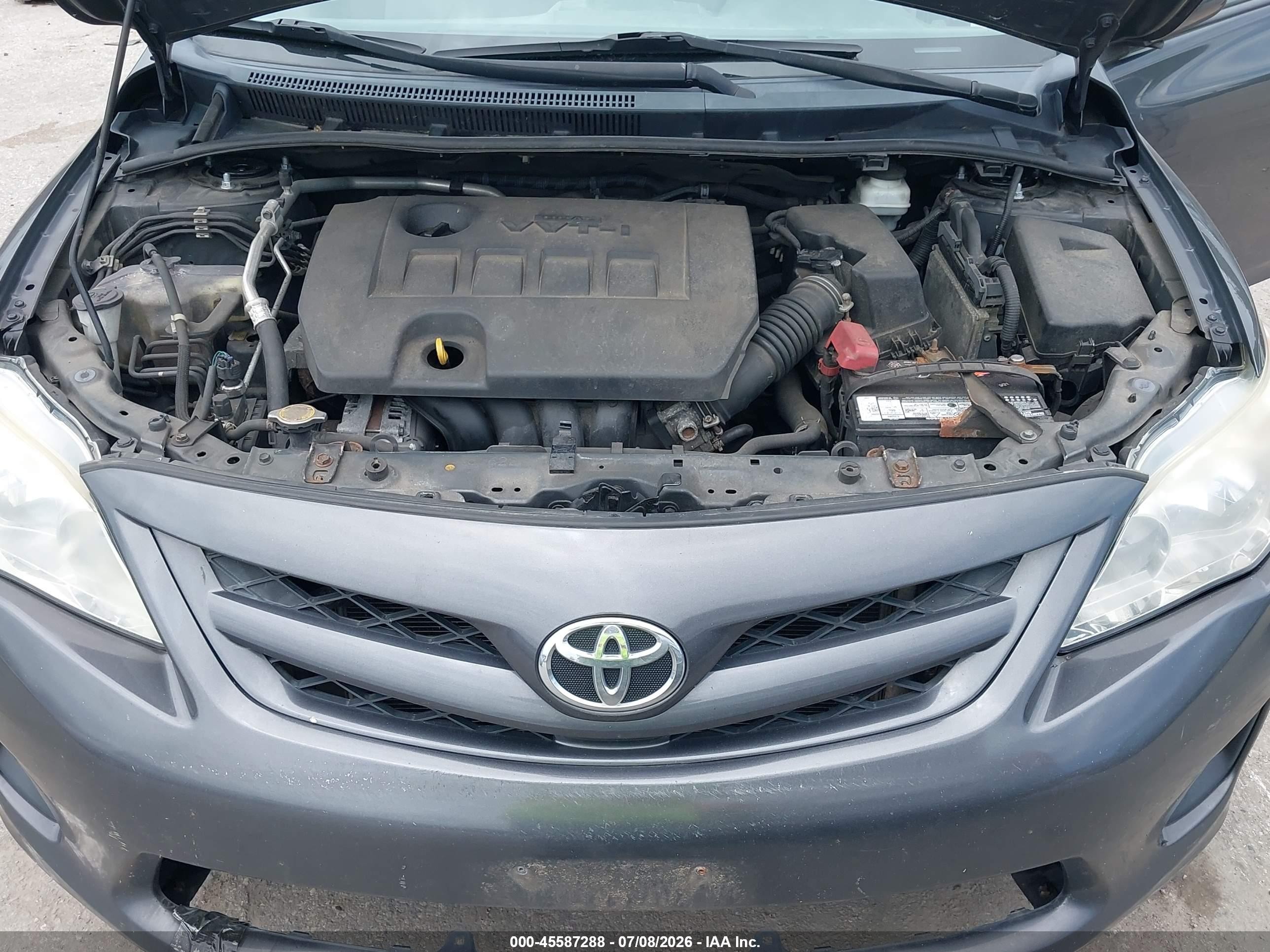 2012 Toyota Corolla L Gray vin: 2T1BU4EEXCC875878