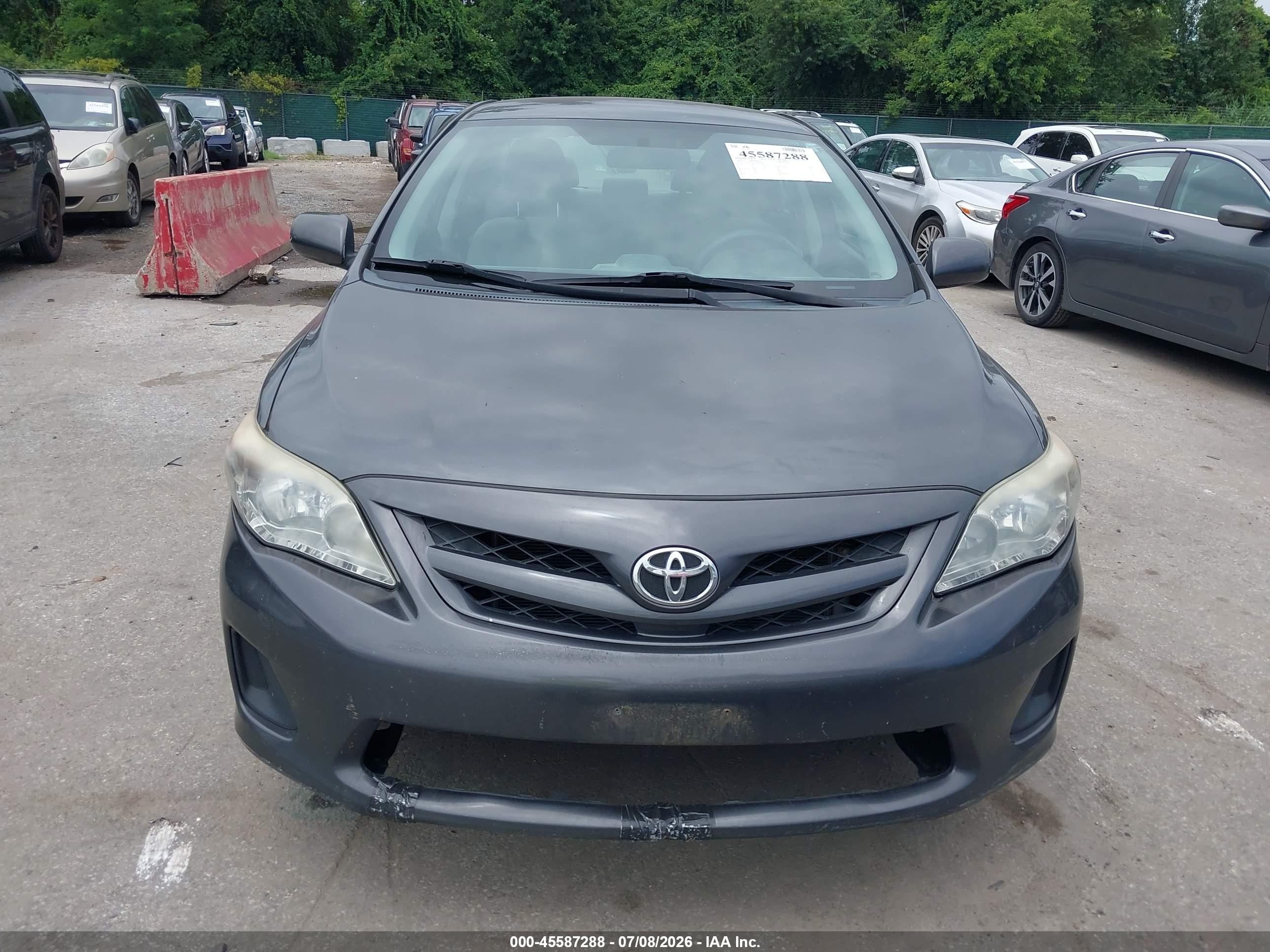 2012 Toyota Corolla L Gray vin: 2T1BU4EEXCC875878