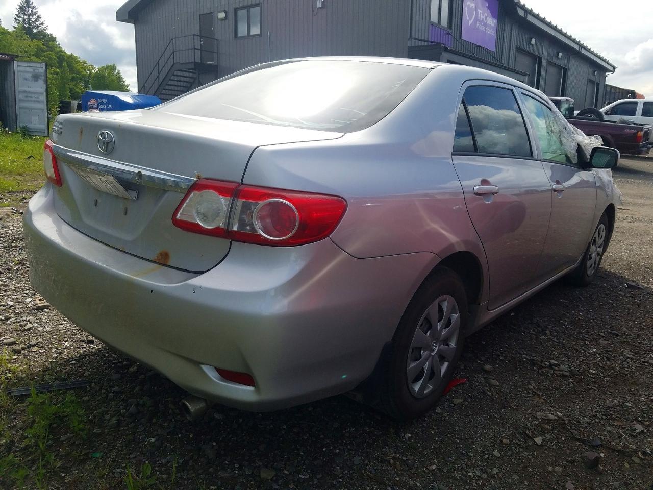 2012 Toyota Corolla L Silver vin: 2T1BU4EEXCC889845