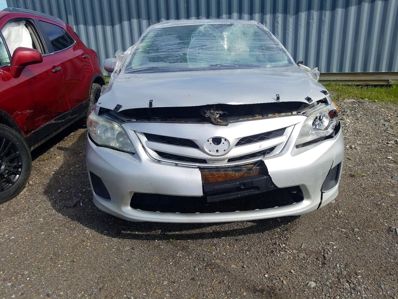 2012 Toyota Corolla L Silver vin: 2T1BU4EEXCC889845