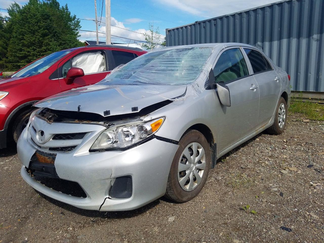 2012 Toyota Corolla L Silver vin: 2T1BU4EEXCC889845