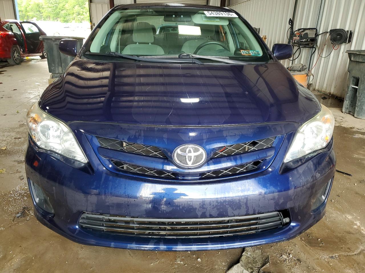 2012 Toyota Corolla Le Blue vin: 2T1BU4EEXCC891868