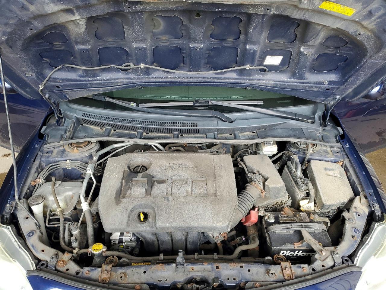 2012 Toyota Corolla Le Blue vin: 2T1BU4EEXCC891868