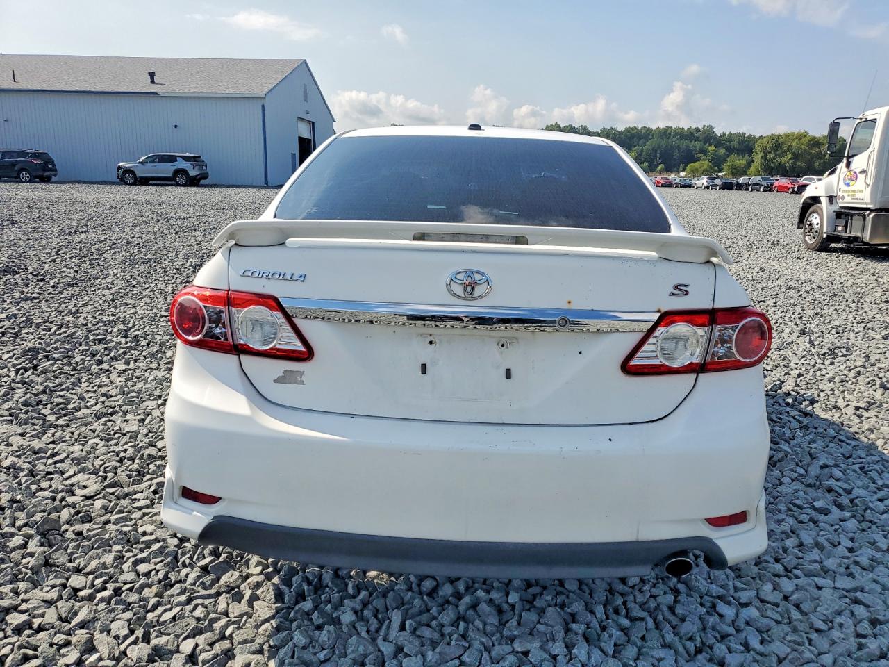 2012 Toyota Corolla S Белый vin: 2T1BU4EEXCC901945