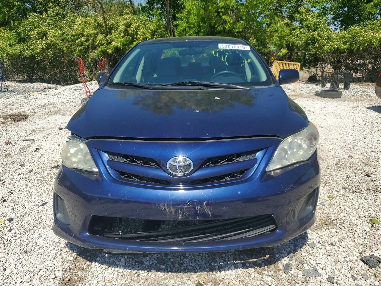 2012 Toyota Corolla Le Blue vin: 2T1BU4EEXCC905607