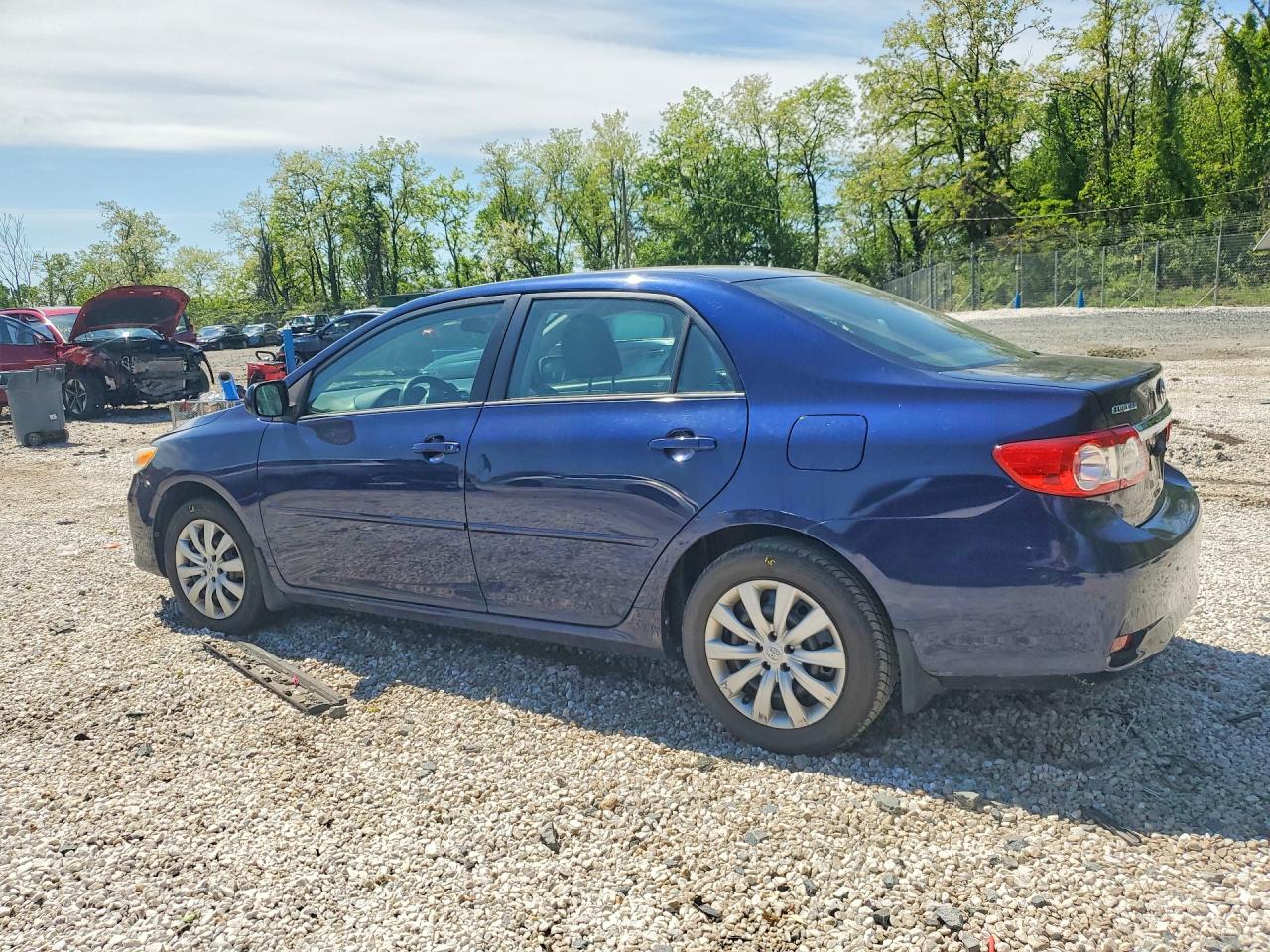 2012 Toyota Corolla Le Blue vin: 2T1BU4EEXCC905607