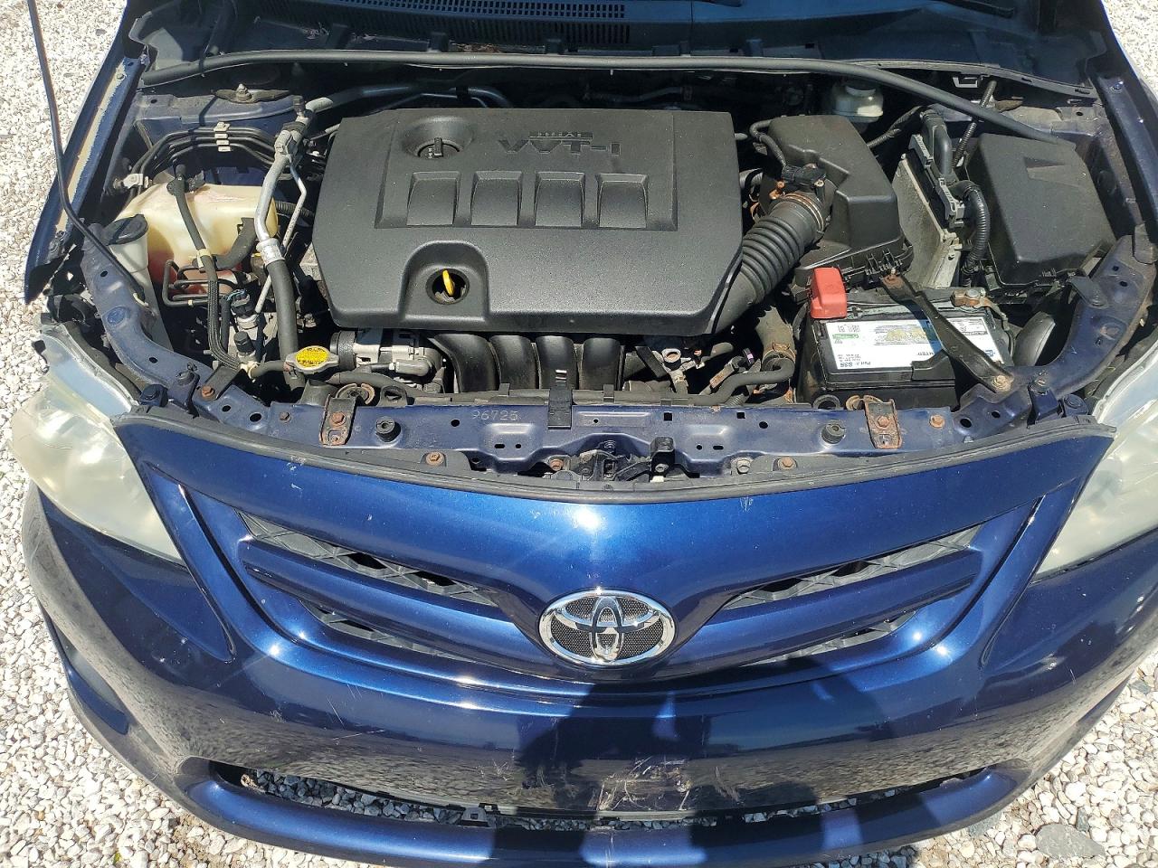 2012 Toyota Corolla Le Blue vin: 2T1BU4EEXCC905607