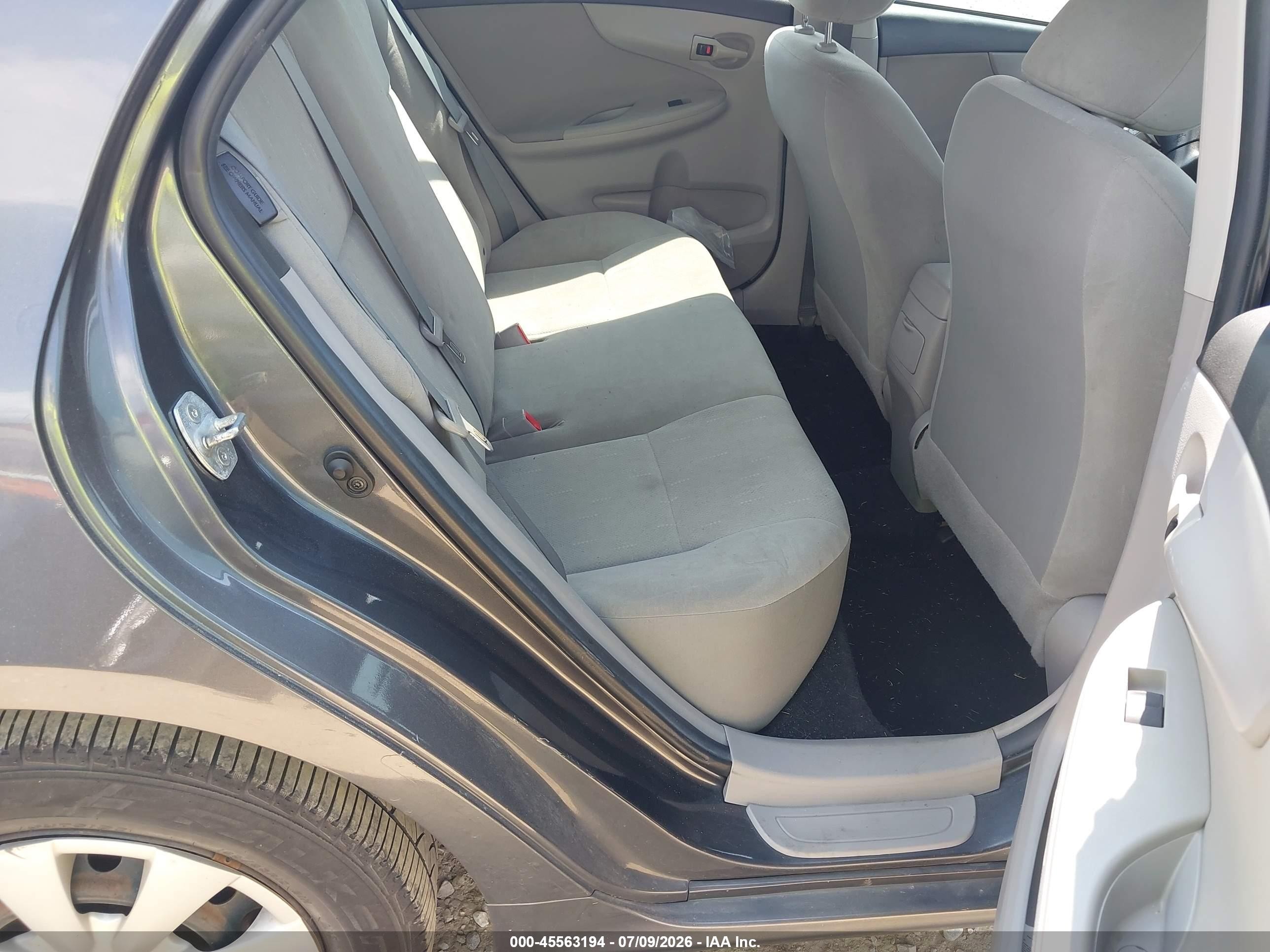 2012 Toyota Corolla L Blue vin: 2T1BU4EEXCC906871