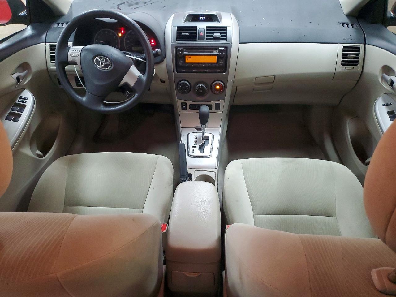 2012 Toyota Corolla Le Красный vin: 2T1BU4EEXCC907177