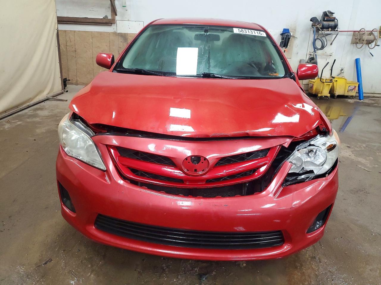 2012 Toyota Corolla Le Красный vin: 2T1BU4EEXCC907177