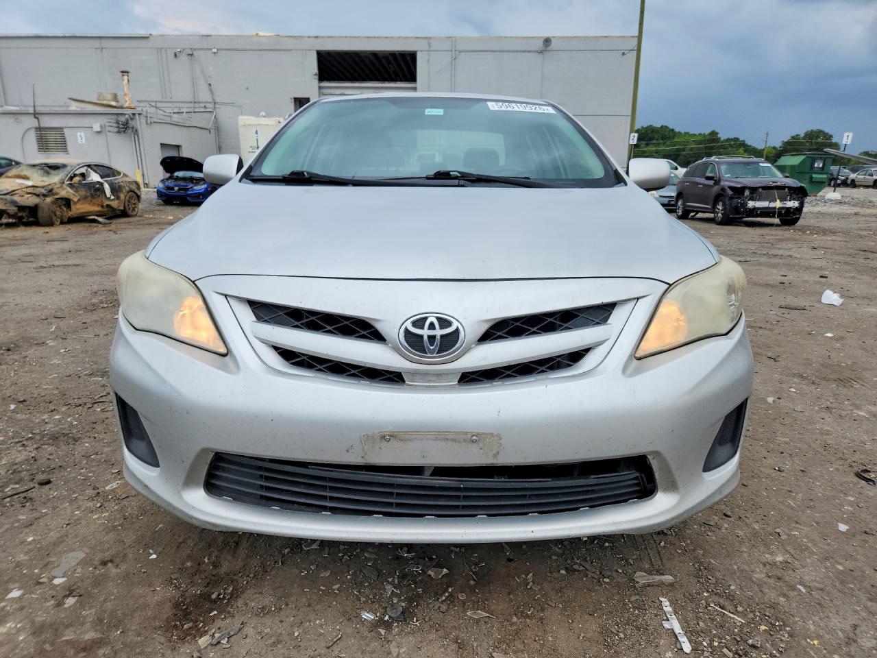 2012 Toyota Corolla Le Silver vin: 2T1BU4EEXCC914999