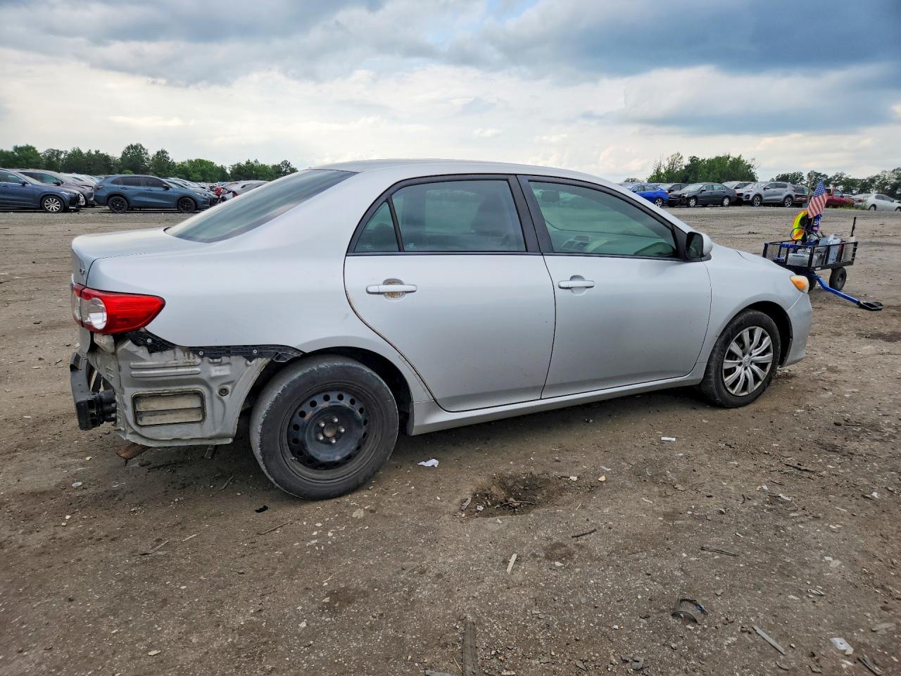 2012 Toyota Corolla Le Silver vin: 2T1BU4EEXCC914999