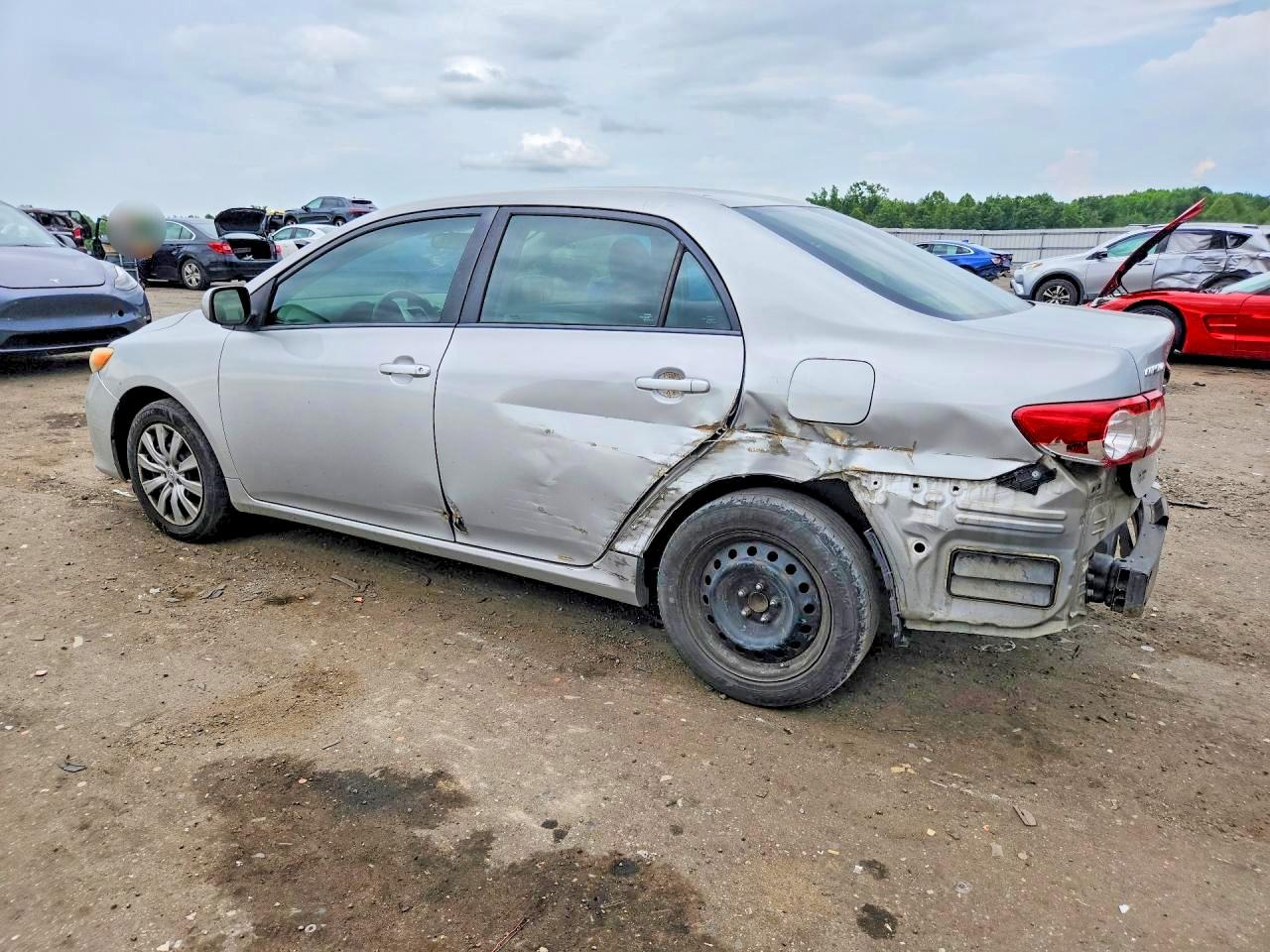 2012 Toyota Corolla Le Silver vin: 2T1BU4EEXCC914999