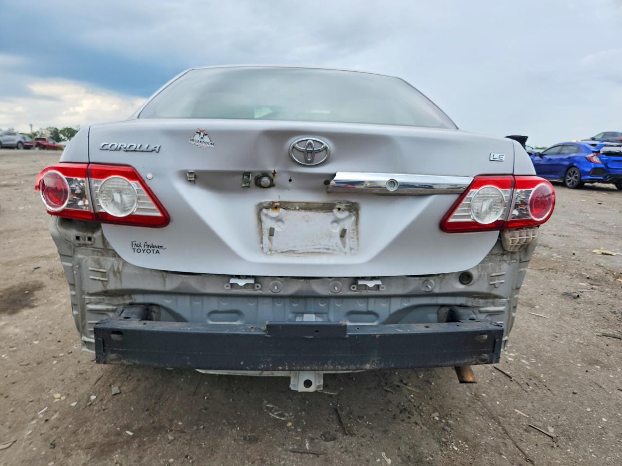 2012 Toyota Corolla Le Silver vin: 2T1BU4EEXCC914999