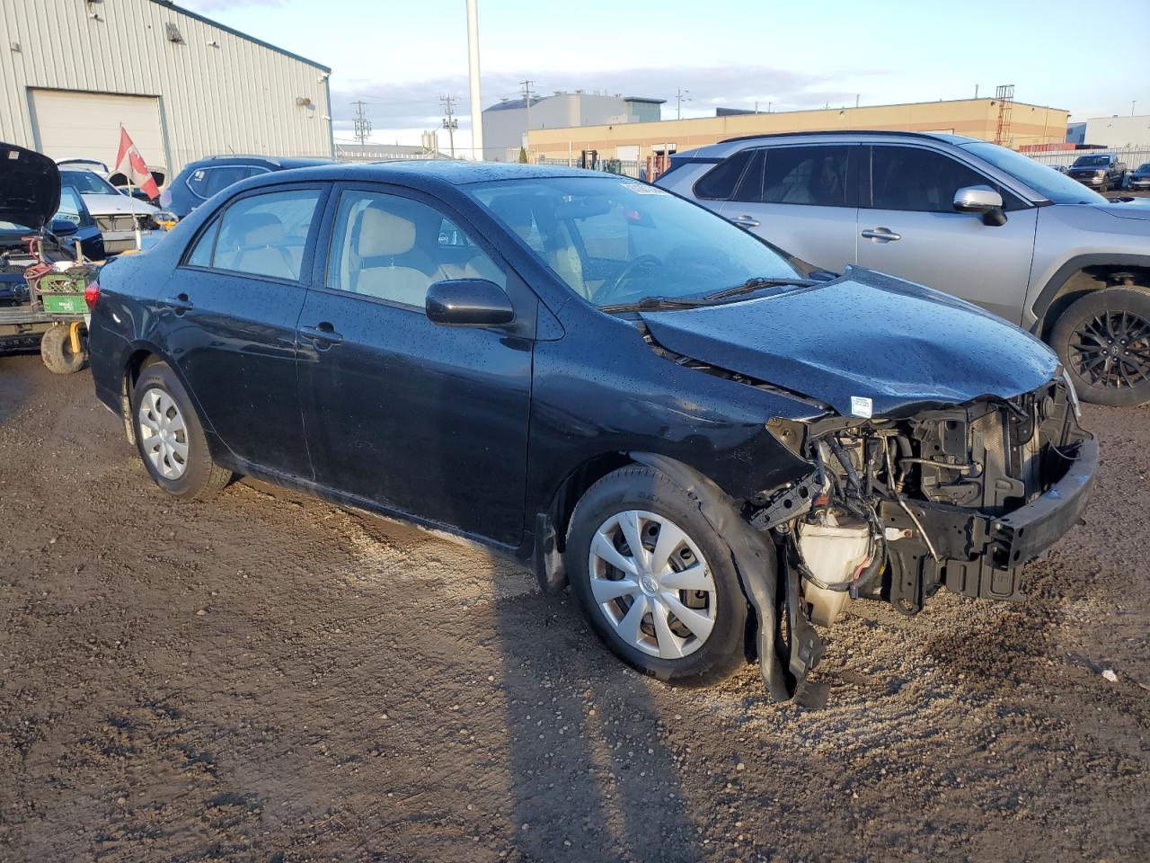 2013 Toyota Corolla Ce Black vin: 2T1BU4EEXDC003394