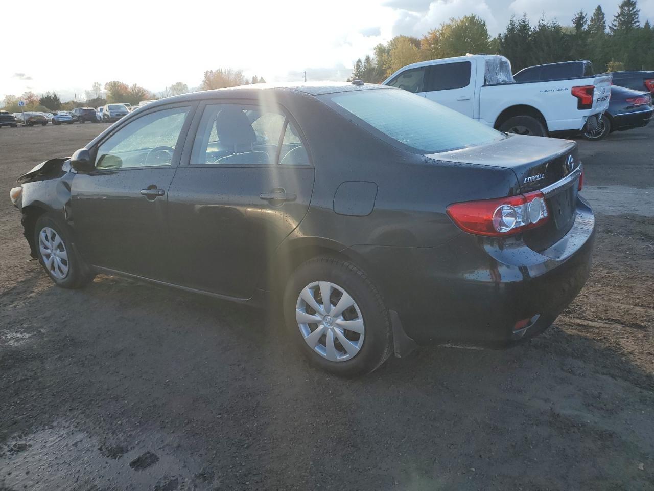 2013 Toyota Corolla Ce Black vin: 2T1BU4EEXDC003394