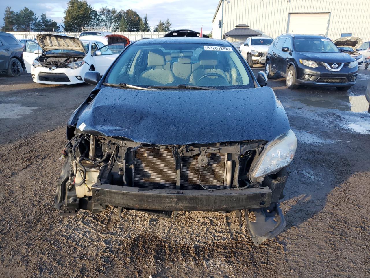 2013 Toyota Corolla Ce Black vin: 2T1BU4EEXDC003394