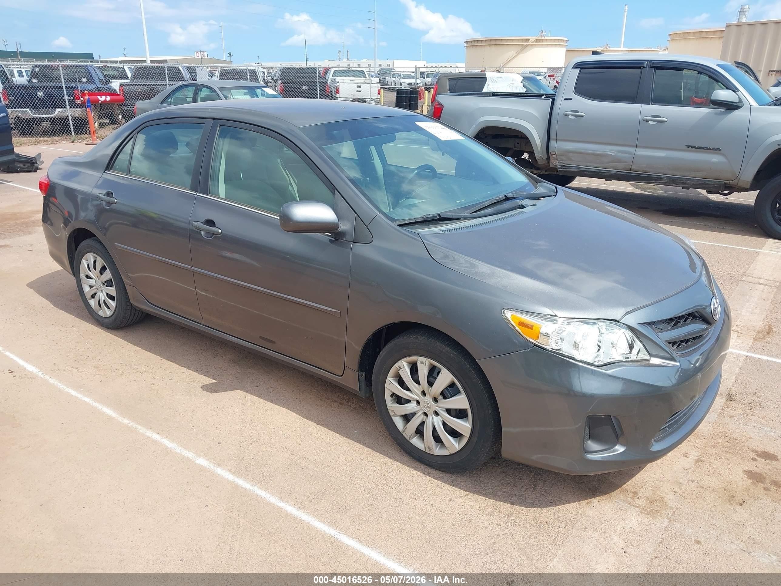 2013 Toyota Corolla Le/le Special Edition Gray vin: 2T1BU4EEXDC018090