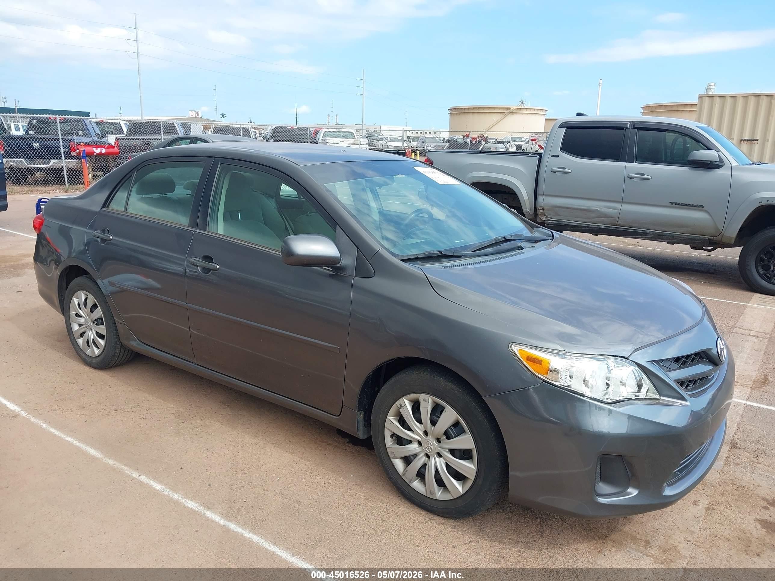2013 Toyota Corolla Le/le Special Edition Gray vin: 2T1BU4EEXDC018090