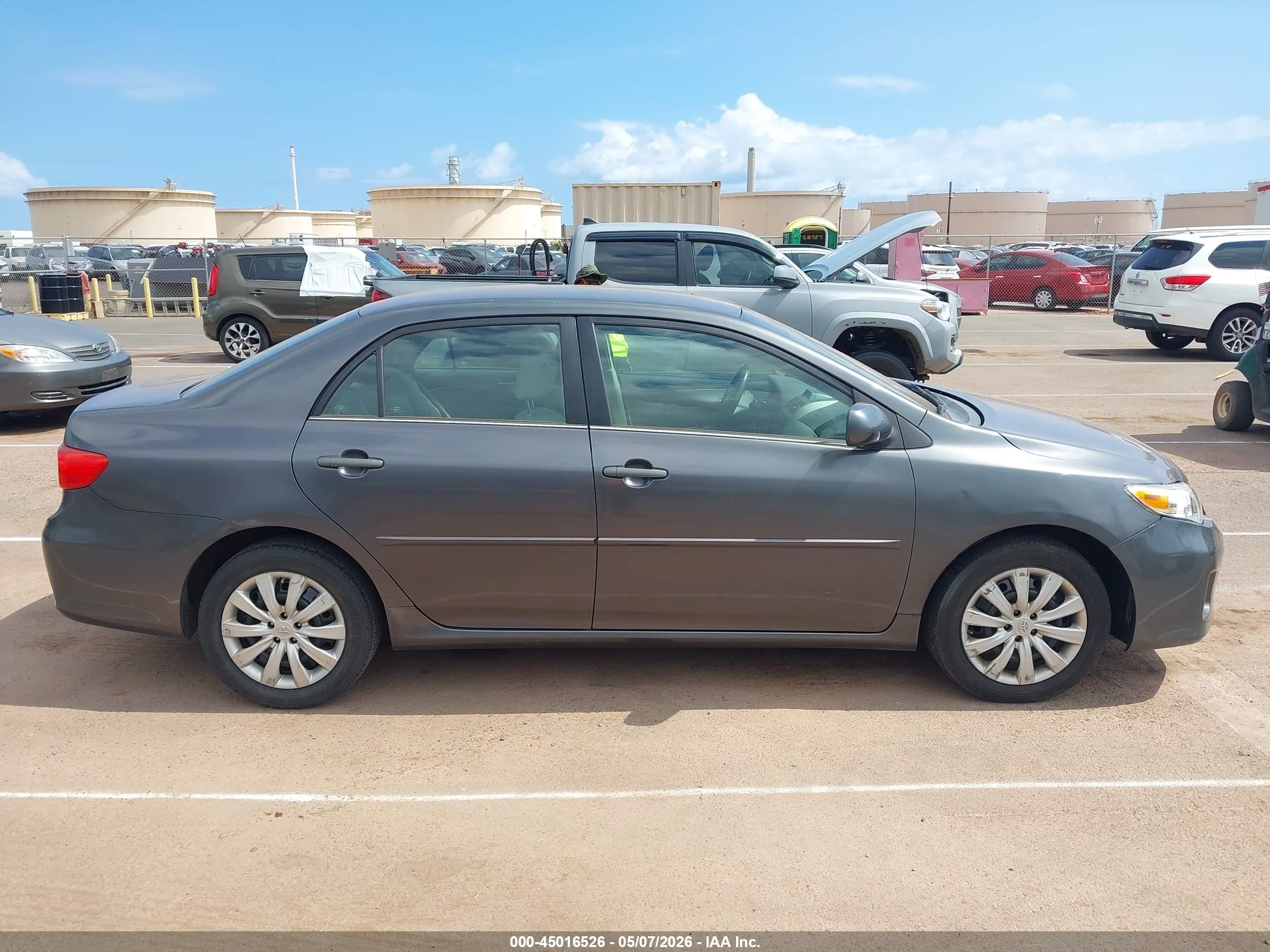2013 Toyota Corolla Le/le Special Edition Gray vin: 2T1BU4EEXDC018090