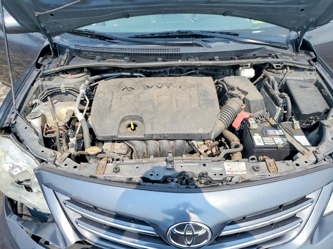 2013 Toyota Corolla Le Gray vin: 2T1BU4EEXDC021605