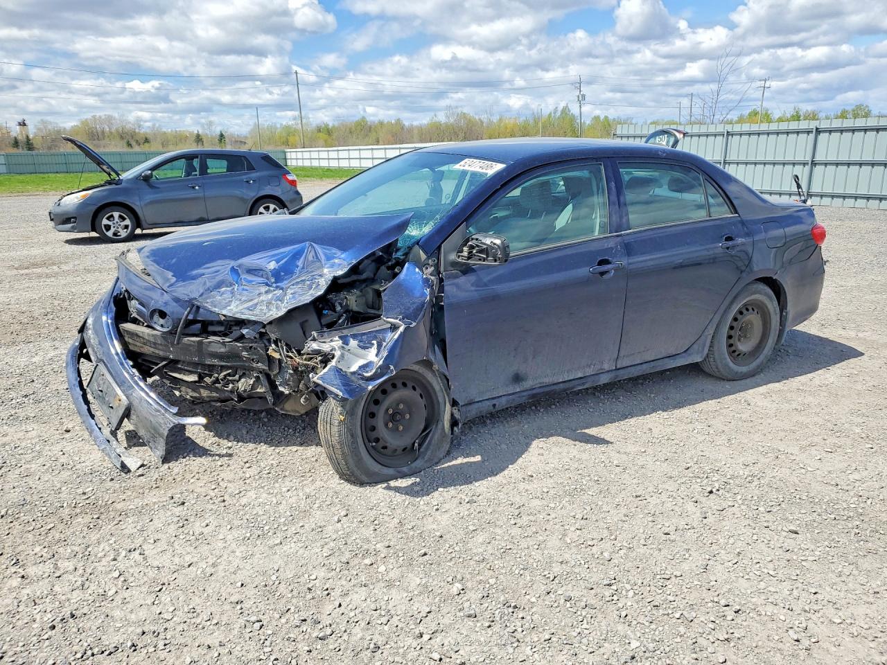 2013 Toyota Corolla L Blue vin: 2T1BU4EEXDC051607