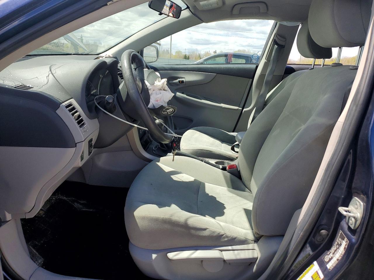 2013 Toyota Corolla L Blue vin: 2T1BU4EEXDC051607