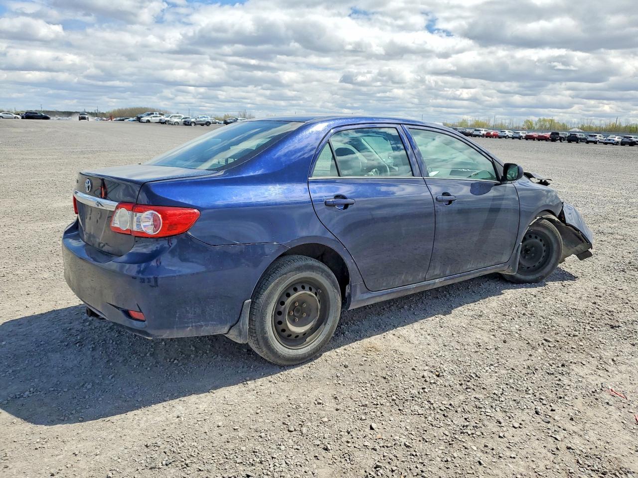2013 Toyota Corolla L Blue vin: 2T1BU4EEXDC051607